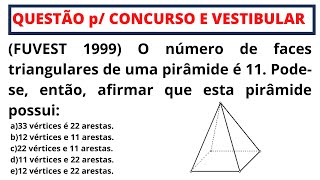 10  GEOMETRIA ESPACIAL  POLIEDRO   Concurso e Vestibulares [upl. by Yerag481]