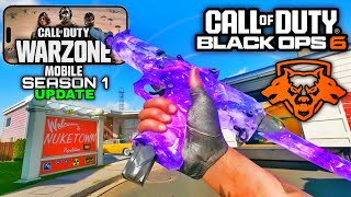 New Warzone Mobile Omnimovement Update Black Ops 6 Season 1 Integration Android Gameplay [upl. by Gide]