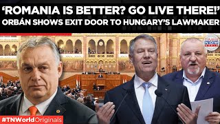 Orbán Laughs Off Romanias Superiority Hungary Stands Strong  Times Now World [upl. by Sabir]