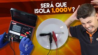 💥Poucos eletricistas sabem desse teste como usar um MEGÔMETRO [upl. by Neibaf]