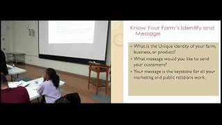 Marketing 101 Small Farms Part 1 [upl. by Yltneb373]