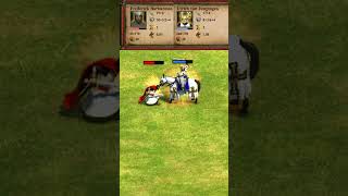 Frederick Barbarossa vs Ulrich Von Jungingen AoE2 Shorts [upl. by Golub379]