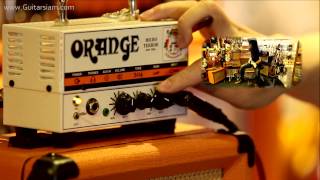 Oranges Micro Terror guitar amplifier [upl. by Aihseuqram]