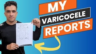 my varicocele reports  varicocele treatment without surgery  varicocele ka elaj pak fitness [upl. by Everson]