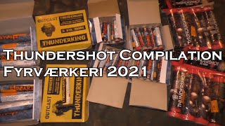 Thundershot Compilation  Fyrværkeri Test 20202021 [upl. by Parsaye]