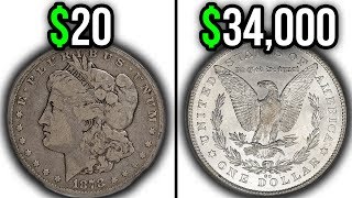 Heres Why these Silver Dollar Coins are worth A LOT of money 1878 Morgan Dollar Coin Values [upl. by Elyl]