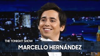 Marcello Hernández Sold Tickets Next to Drug Dealers and Makes His Tonight Show StandUp Debut [upl. by Burnley]