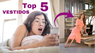 Top 5 modelos de VESTIDOS que você precisa ver [upl. by Leciram]