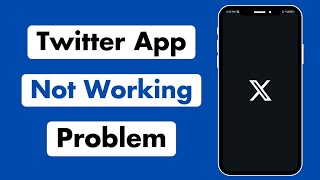 How to Fix Twitter App Not Working Right Now Problem 2024 [upl. by Naghem669]