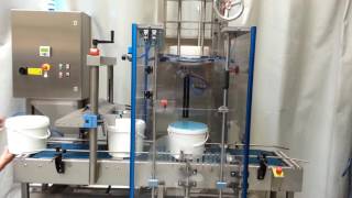 Unit II Pail Lidding and pressing machine GlobeTech [upl. by Neirb928]