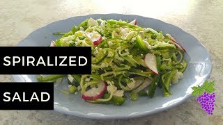 How to make Spiralized Salad [upl. by Tavis]