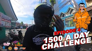 LALAMOVE 1500 A DAY CHALLENGE EPISODE 4 [upl. by Ardin]