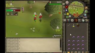 OSRS F2P PURE PKING Holy 99s [upl. by Neeruan965]