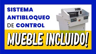 ✅ Guillotinas de papel automáticas ELÉCTRICAS programables Boway 480 Z3520 V670 V [upl. by Nebuer]