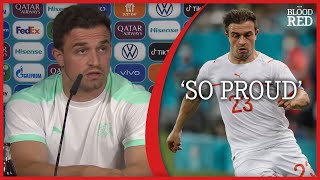 So Proud  Xherdan Shaqiri on what it means to captain Switzerland vs Spain  Euro 2020 [upl. by Viccora]