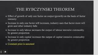 Rybczynski theorem [upl. by Akehsal]