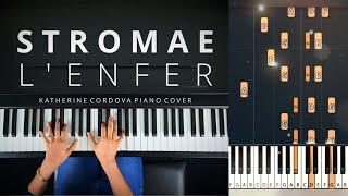 Stromae  Lenfer  Katherine Cordova  Piano Tutorial  Piano Cover [upl. by Oliric951]