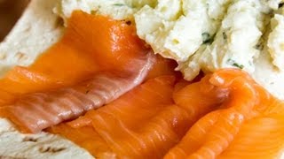 How to make Gravlax Cured Salmon [upl. by Kenrick]