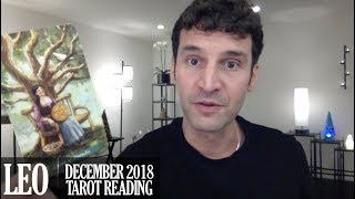 LEO December 2018  Extended Monthly Intuitive Tarot Reading by Nicholas Ashbaugh [upl. by Anirba]