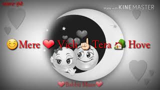 Mere Dil Vich Tera Ghar Hove  Babbu Maan  WhatsApp Status [upl. by Krenek]