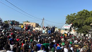 Caravane nationale OUSMANE Sonko a Sangalkam [upl. by Atival]