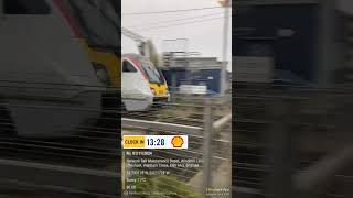 Stansted Express 720135 and 536 passes Cheshunt for Stansted Airport [upl. by Gone]