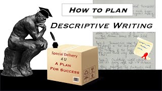 How to Plan Great Descriptive Writing  gcse amp KS 3 coursework or exams [upl. by Adirahs]